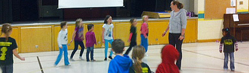 IRISH DANCE AT DUFFERIN SCHOOL